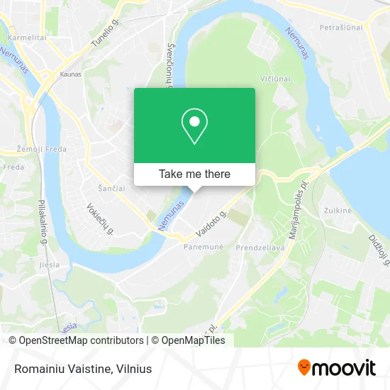 Карта Romainiu Vaistine