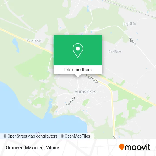 Карта Omniva (Maxima)