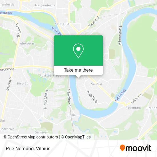 Карта Prie Nemuno