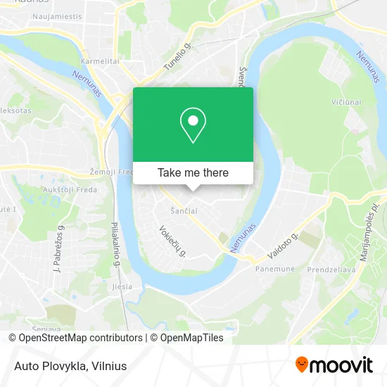 Карта Auto Plovykla