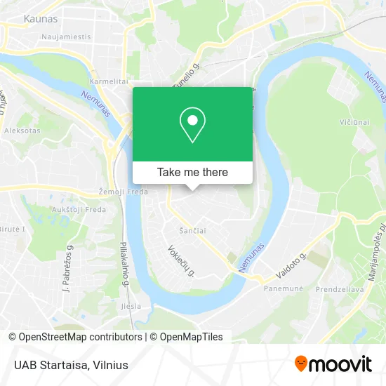 Карта UAB Startaisa