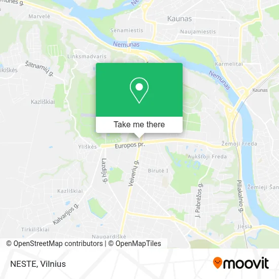 NESTE map