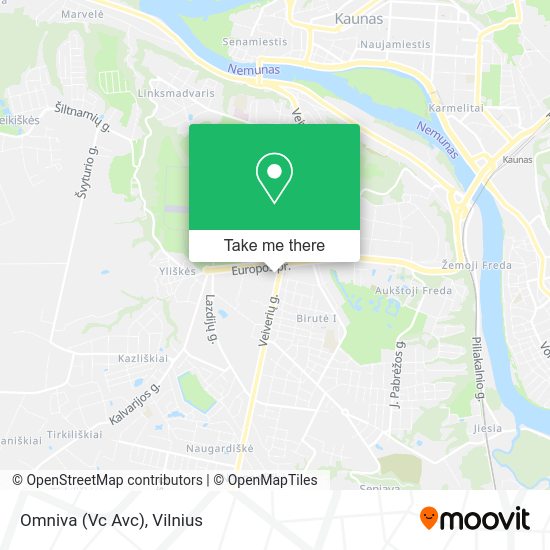 Карта Omniva (Vc Avc)