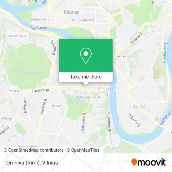 Карта Omniva (Rimi)