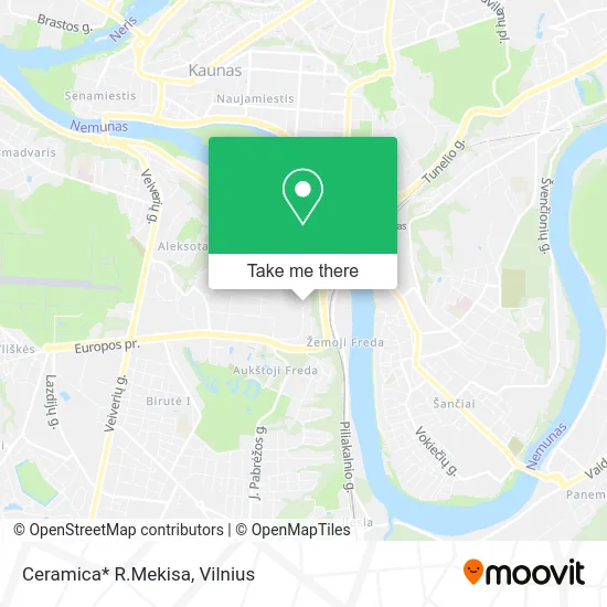 Карта Ceramica* R.Mekisa