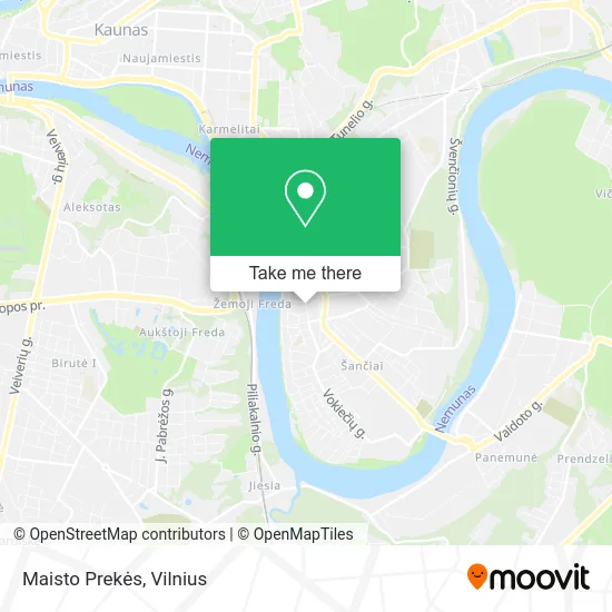 Карта Maisto Prekės