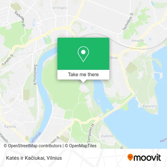 Карта Katės ir Kačiukai