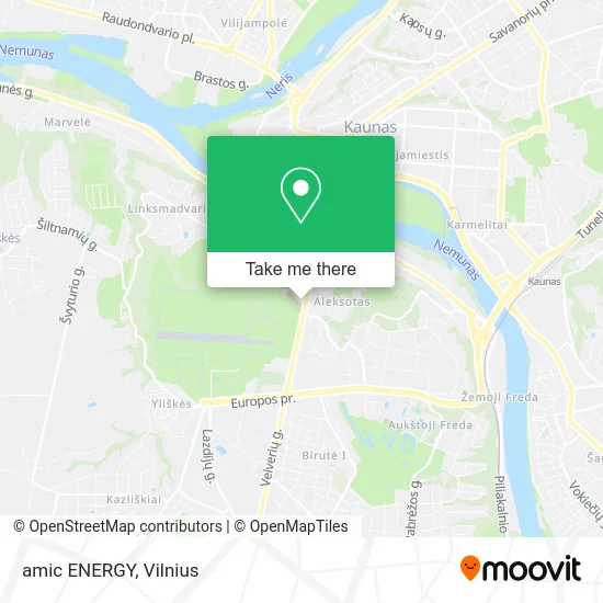 amic ENERGY map