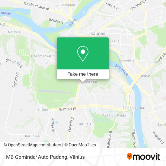Карта MB Gominda*Auto Padang