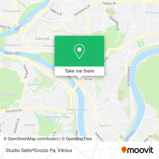 Карта Studio Satin*Grozio Pa