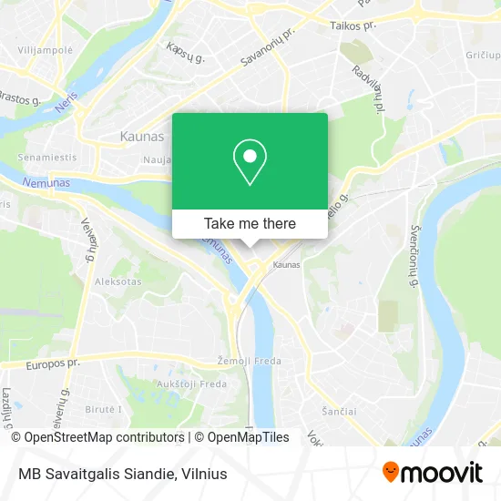 Карта MB Savaitgalis Siandie