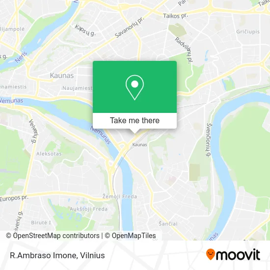 Карта R.Ambraso Imone