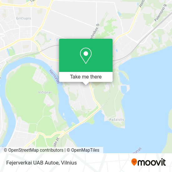 Карта Fejerverkai UAB Autoe