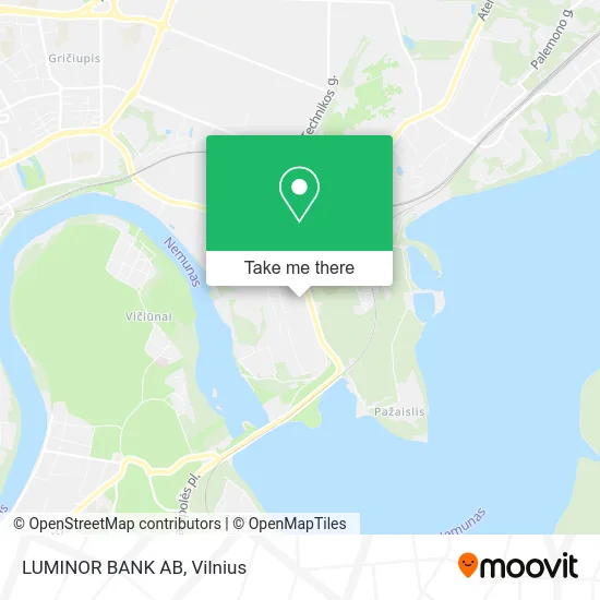 Карта LUMINOR BANK AB