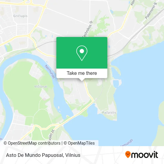 Карта Asto De Mundo Papuosal