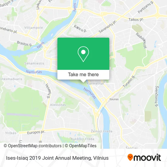 Карта Ises-Isiaq 2019 Joint Annual Meeting