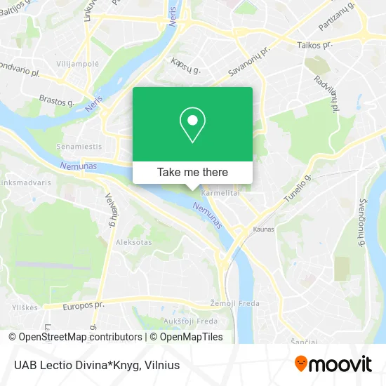 Карта UAB Lectio Divina*Knyg