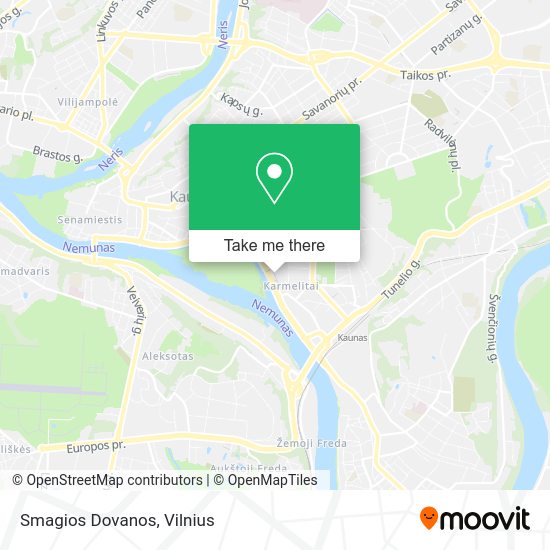 Карта Smagios Dovanos
