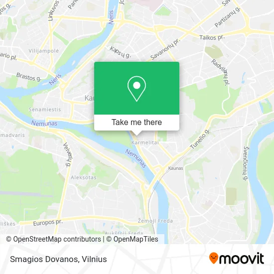 Карта Smagios Dovanos