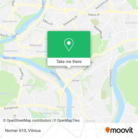 Карта Nomer 610