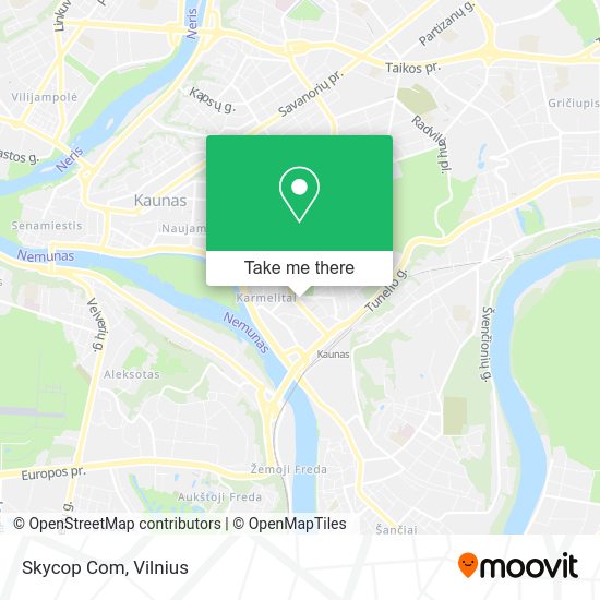 Карта Skycop Com