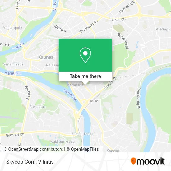 Карта Skycop Com