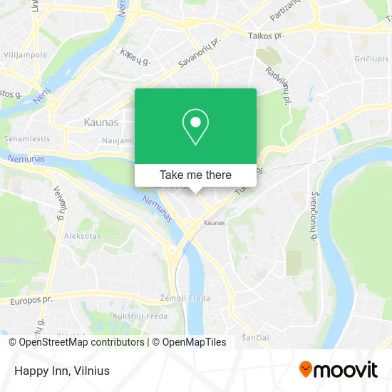 Карта Happy Inn