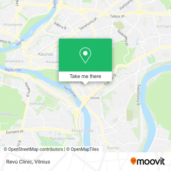 Карта Revú Clinic