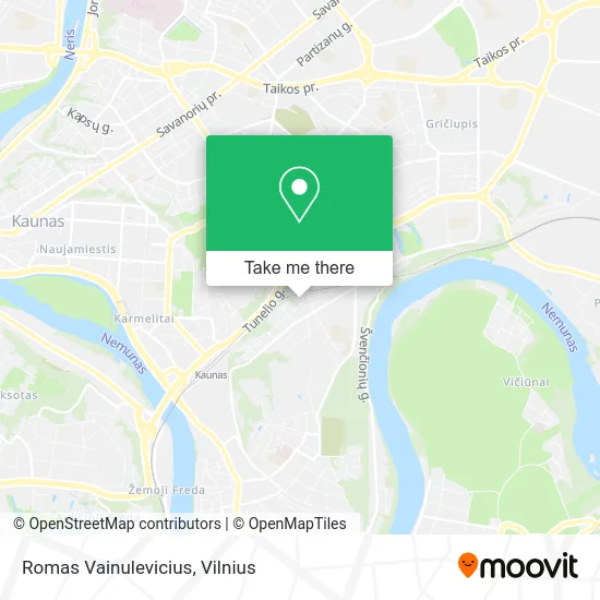 Карта Romas Vainulevicius