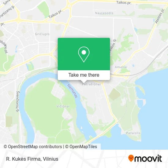 R. Kukės Firma map