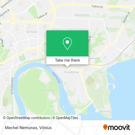 Карта Mechel Nemunas