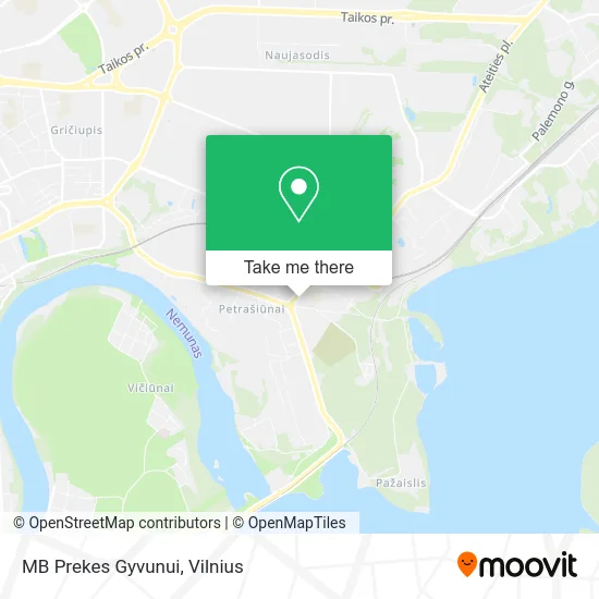 Карта MB Prekes Gyvunui