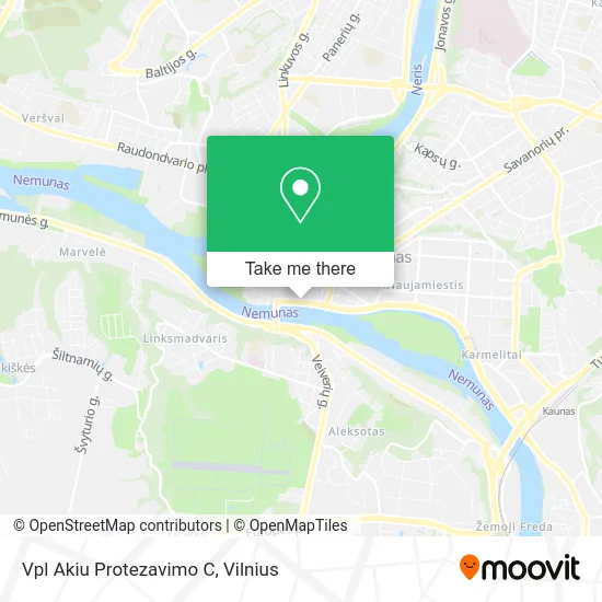 Карта Vpl Akiu Protezavimo C