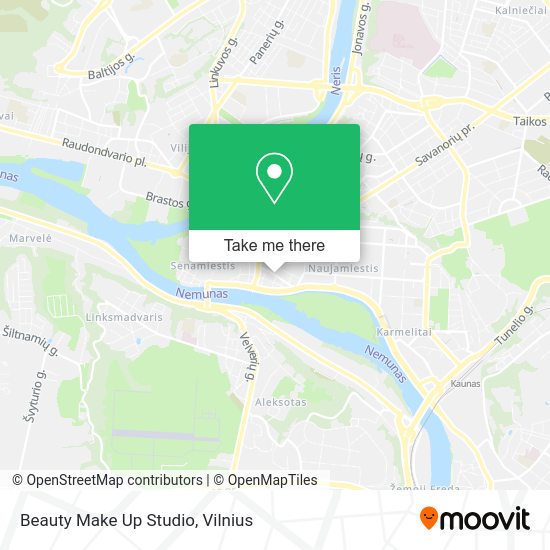 Карта Beauty Make Up Studio