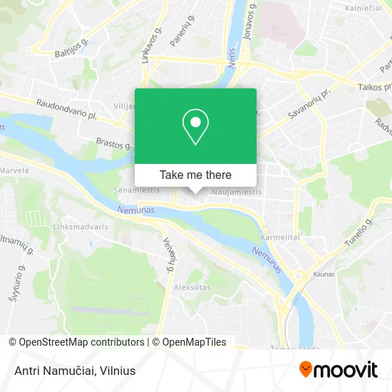 Карта Antri Namučiai