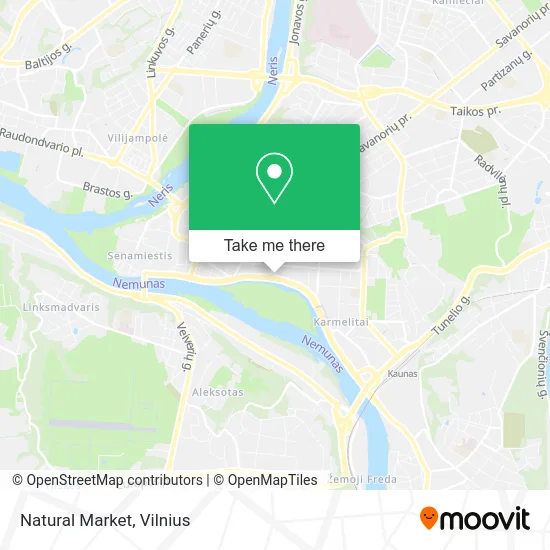 Карта Natural Market