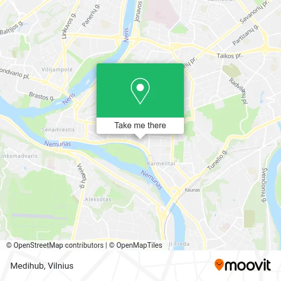 Карта Medihub