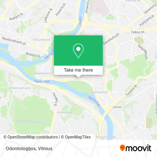 Карта Odontologijos