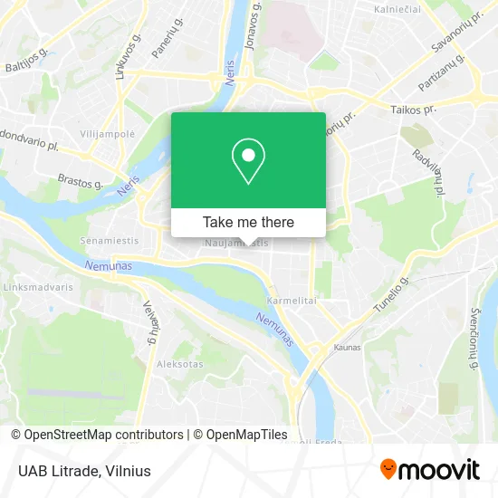 Карта UAB Litrade