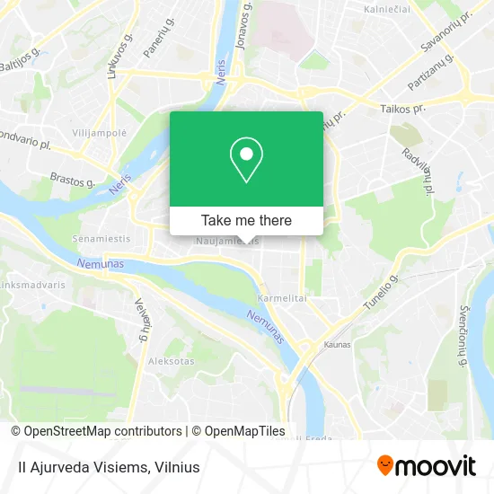 Карта II Ajurveda Visiems