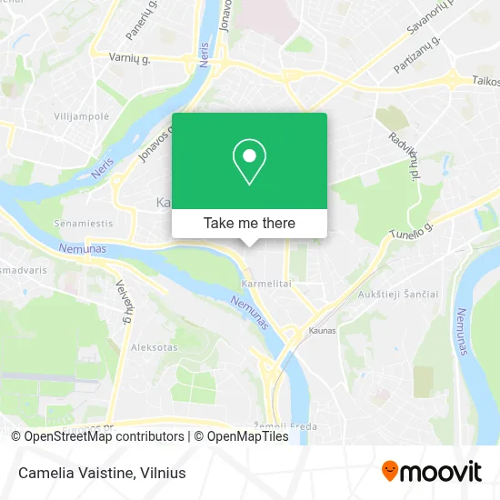 Camelia Vaistine map