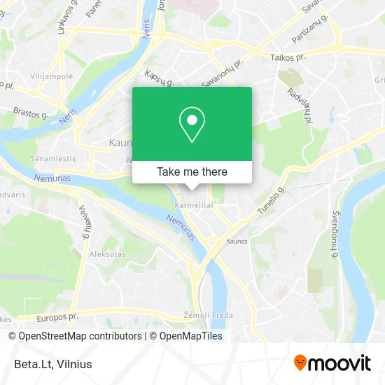 Карта Beta.Lt