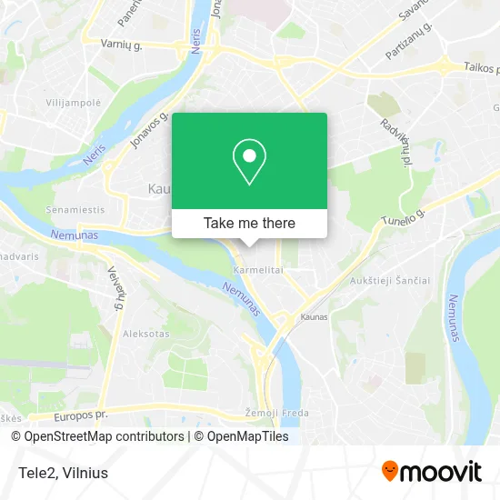 Tele2 map