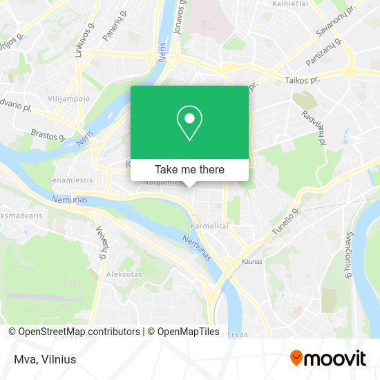 Карта Mva