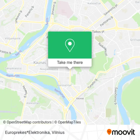 Карта Europrekes*Elektronika