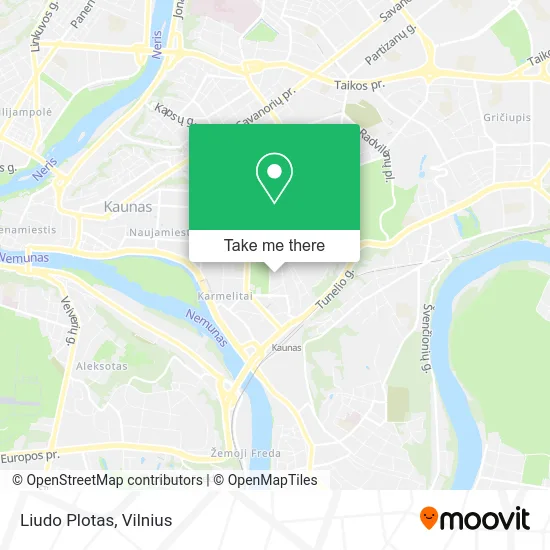 Карта Liudo Plotas