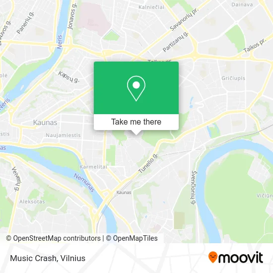 Карта Music Crash