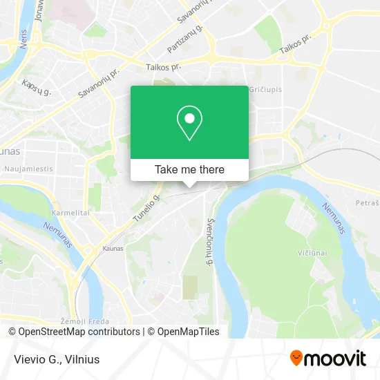 Карта Vievio G.