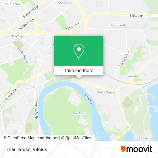 Карта Thai House