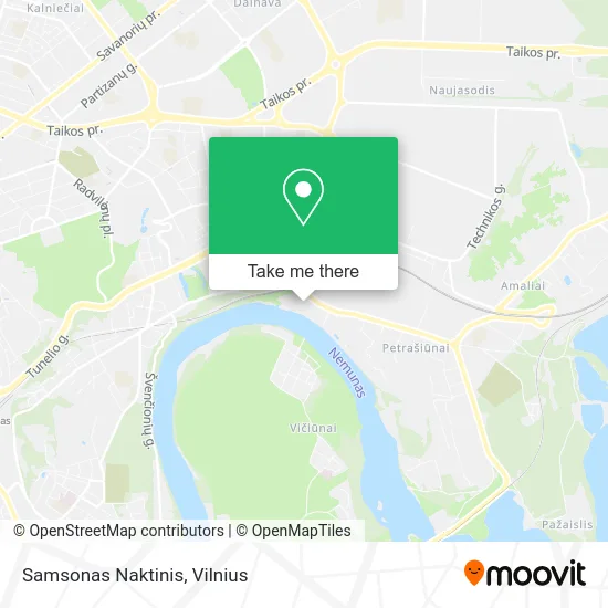 Карта Samsonas Naktinis